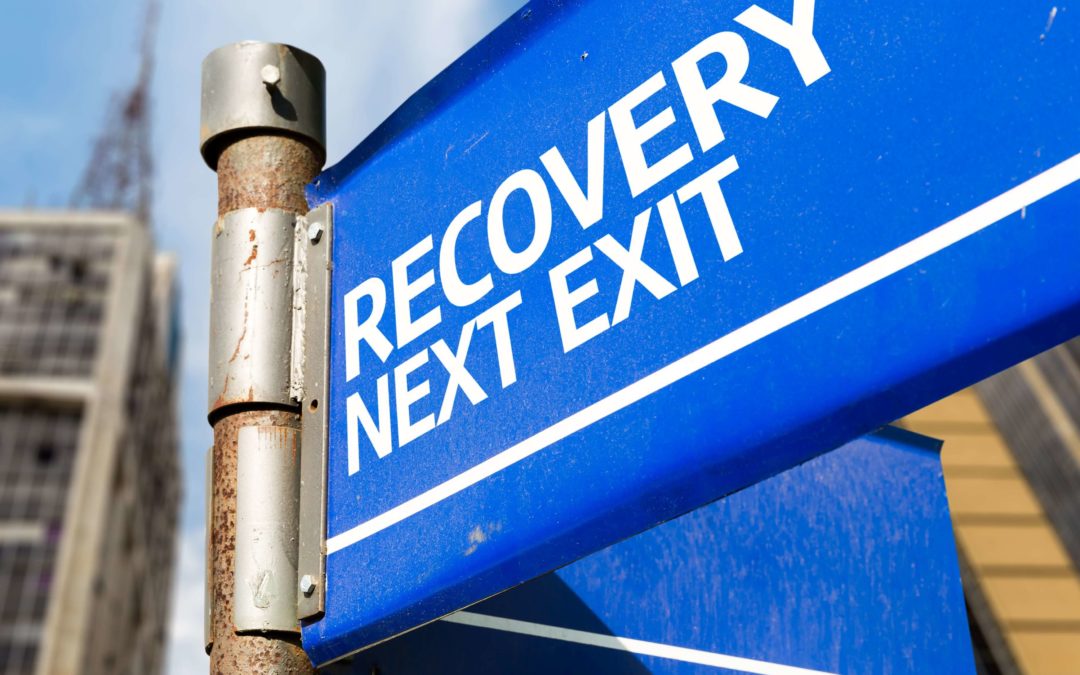 recovery next exit sign