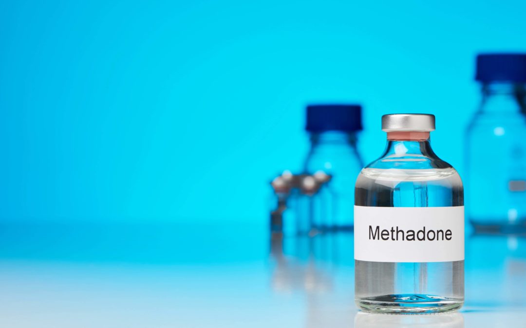 bottle of methadone
