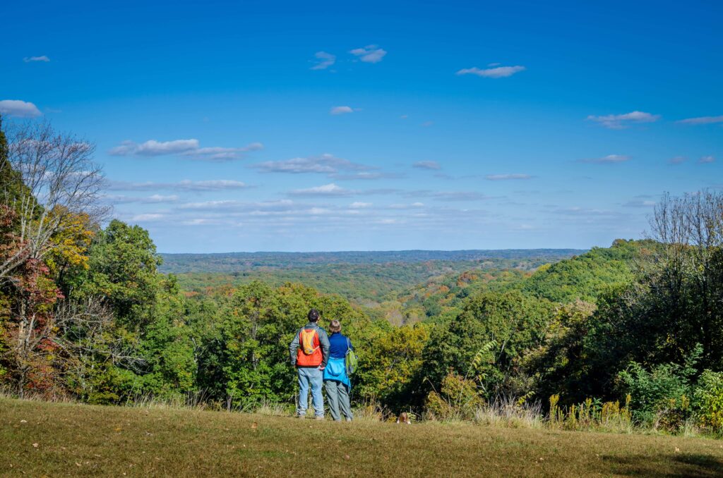 Brown County State Park in Indiana
